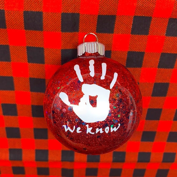 We know dark brotherhood Christmas ornament